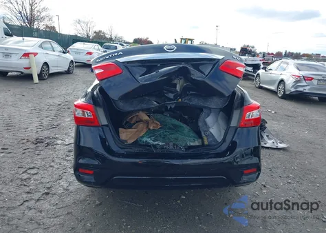 2017 Nissan Sentra Sv z USA, uszkodzony, nr VIN 3N1AB7AP6HY279915